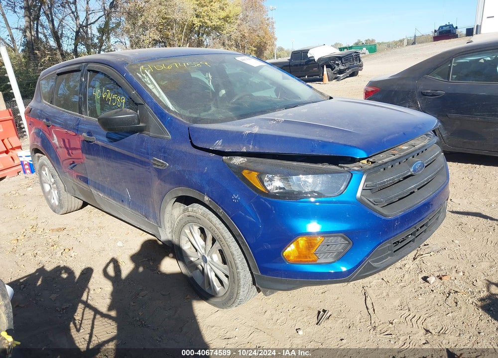 2019 FORD ESCAPE S VIN: 1FMCU0F70KUA29236