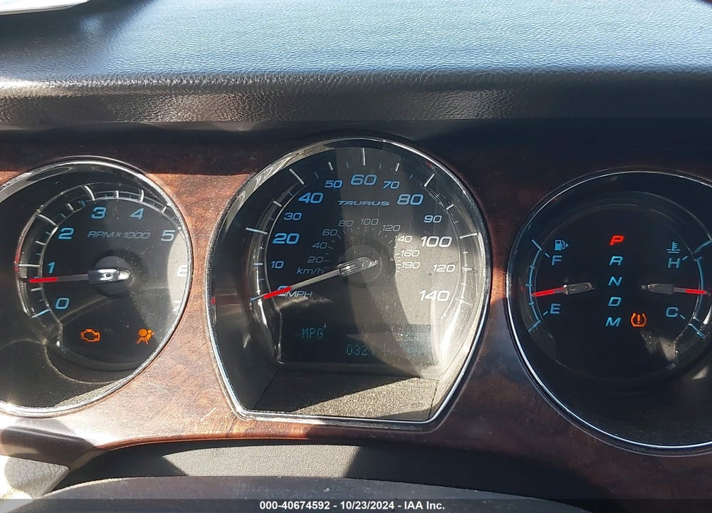 2010 FORD TAURUS SEL VIN: 1FAHP2EW0AG122475