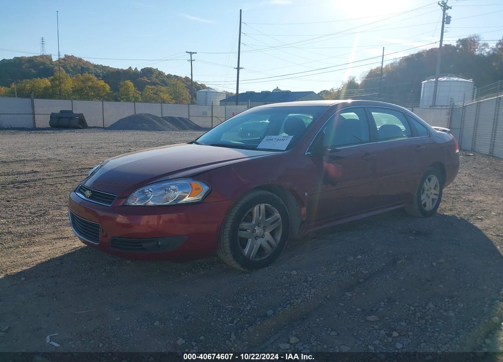 2009 CHEVROLET IMPALA LT VIN: 2G1WC57M191237680