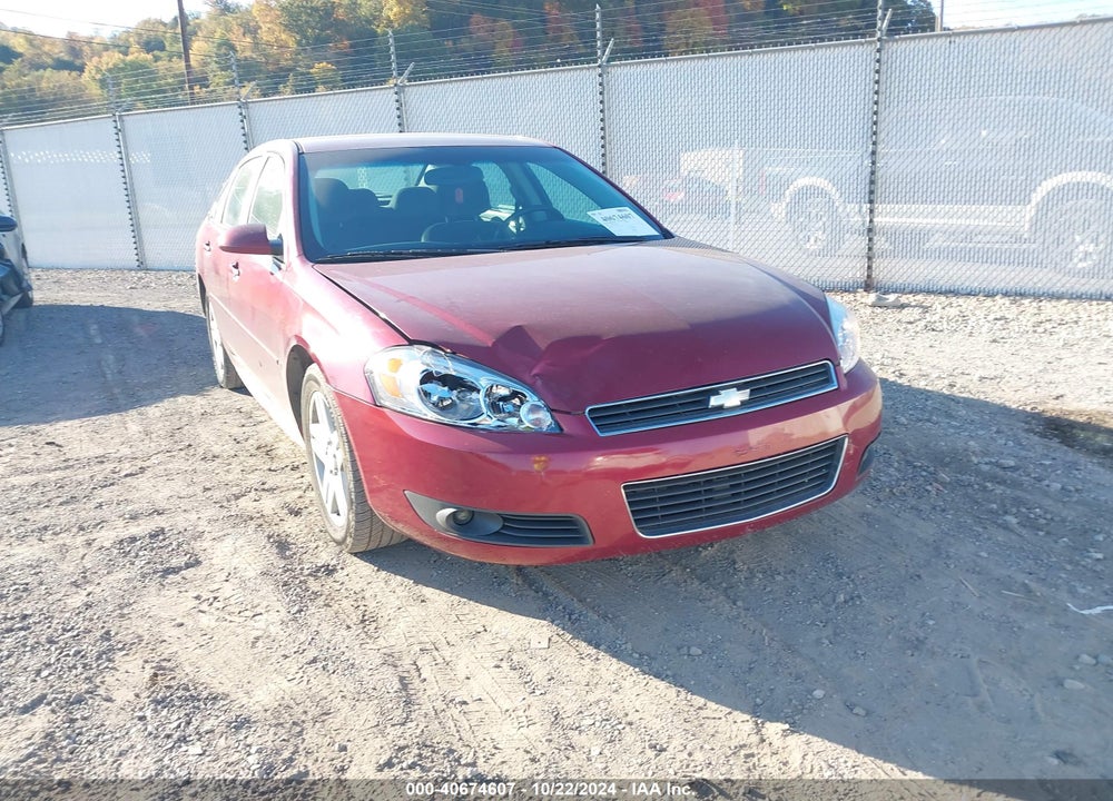 2009 CHEVROLET IMPALA LT VIN: 2G1WC57M191237680