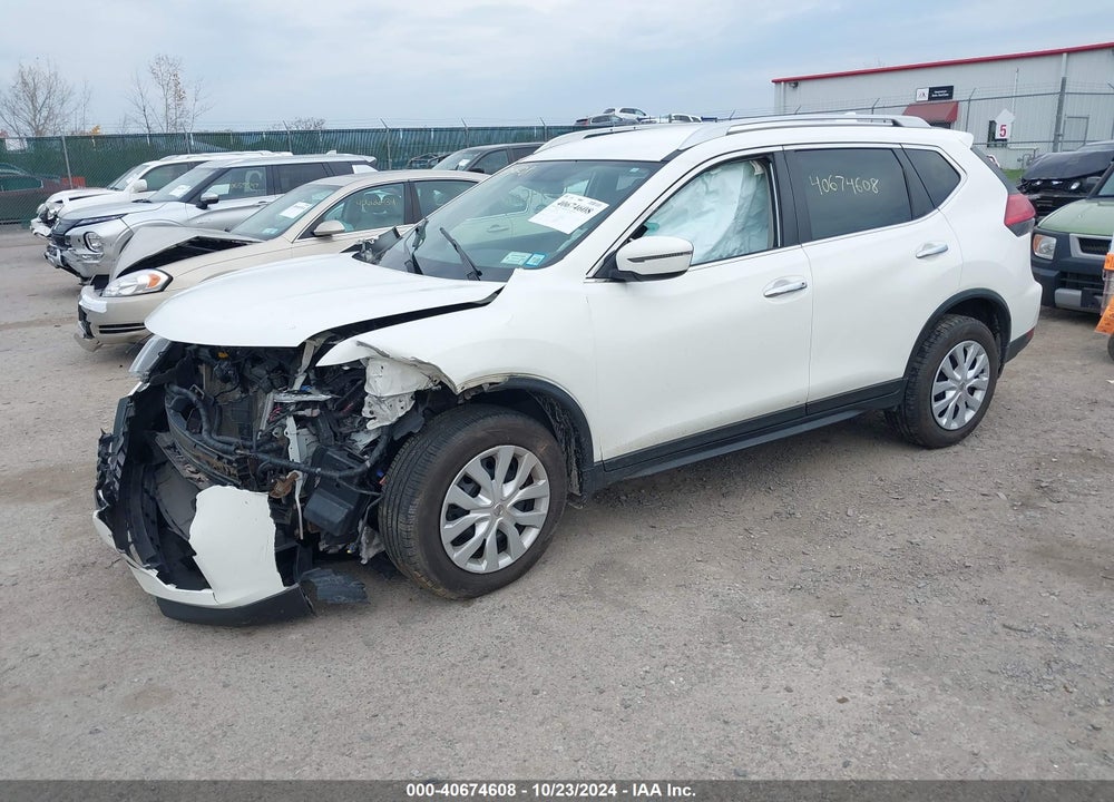 2017 NISSAN ROGUE S VIN: JN8AT2MV1HW011034