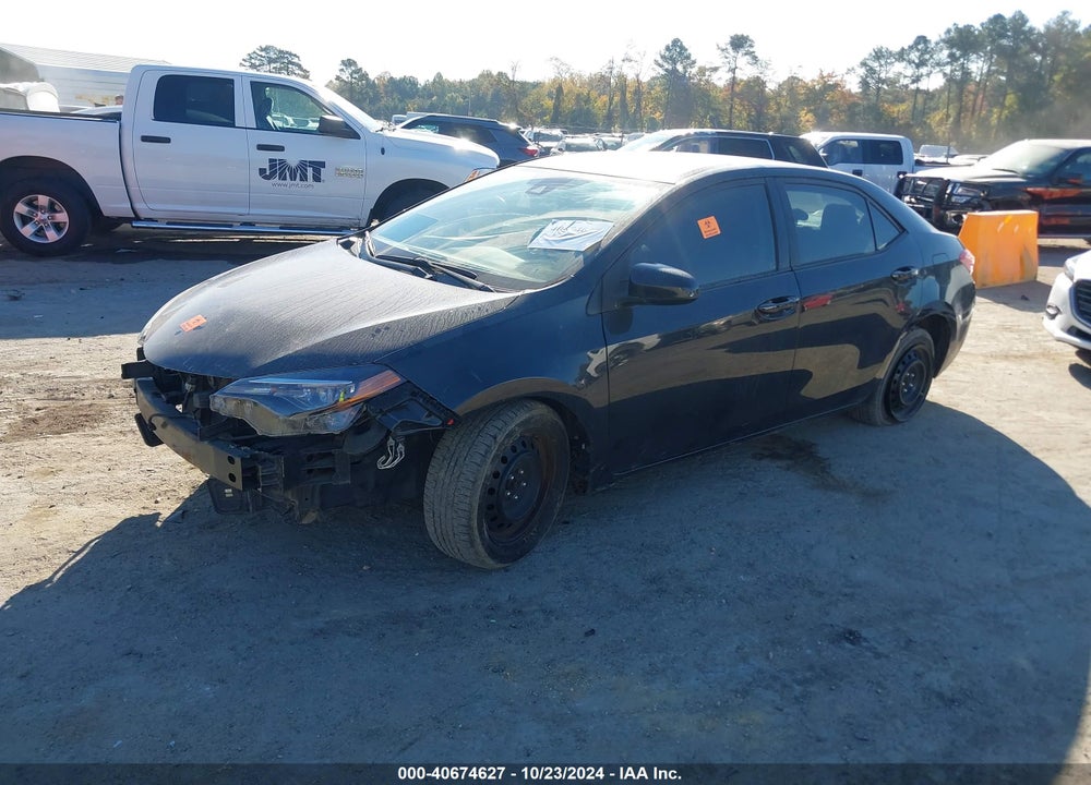 2019 TOYOTA COROLLA LE VIN: 2T1BURHE2KC223487
