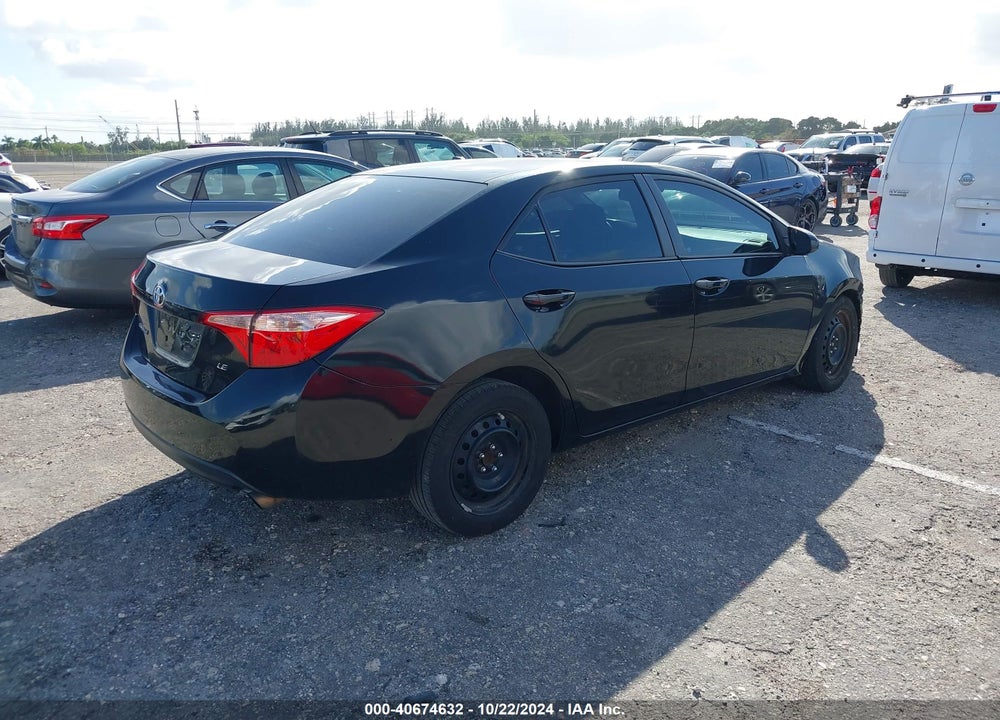 2017 TOYOTA COROLLA LE VIN: 2T1BURHE2HC951397