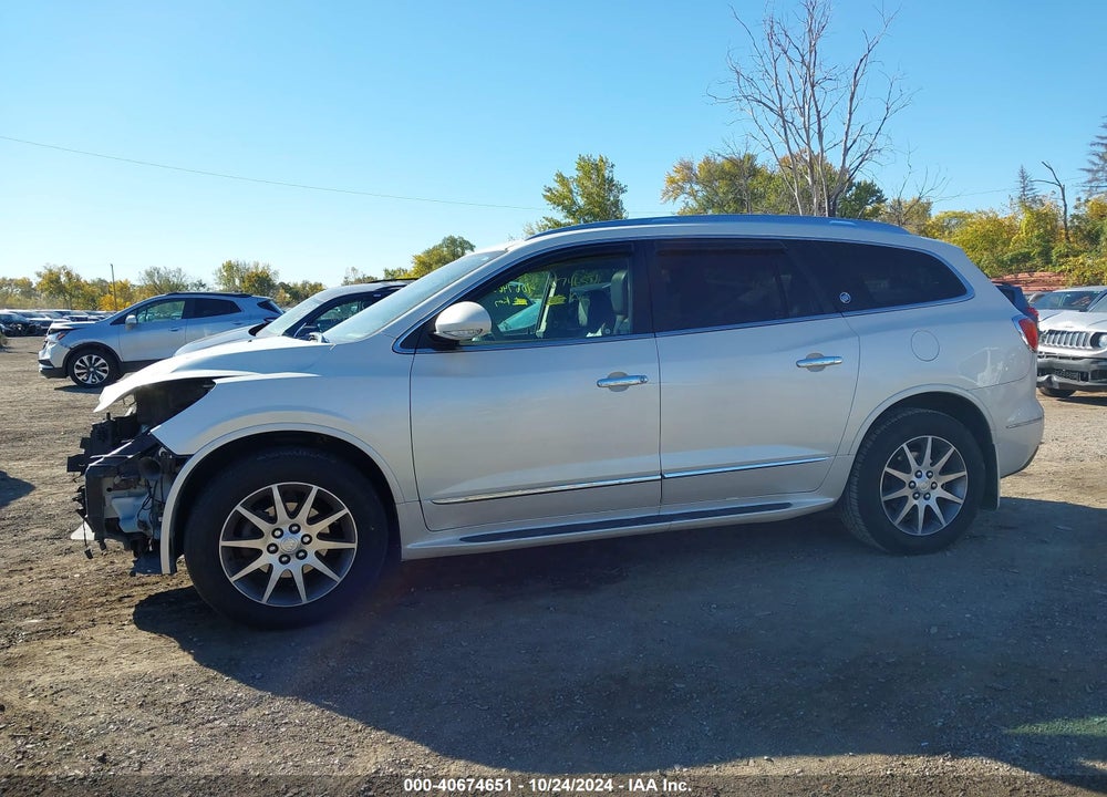 2014 BUICK ENCLAVE LEATHER VIN: 5GAKVBKD0EJ266580