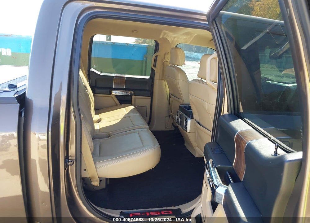 2015 FORD F-150 LARIAT VIN: 1FTEW1CP5FFD01419
