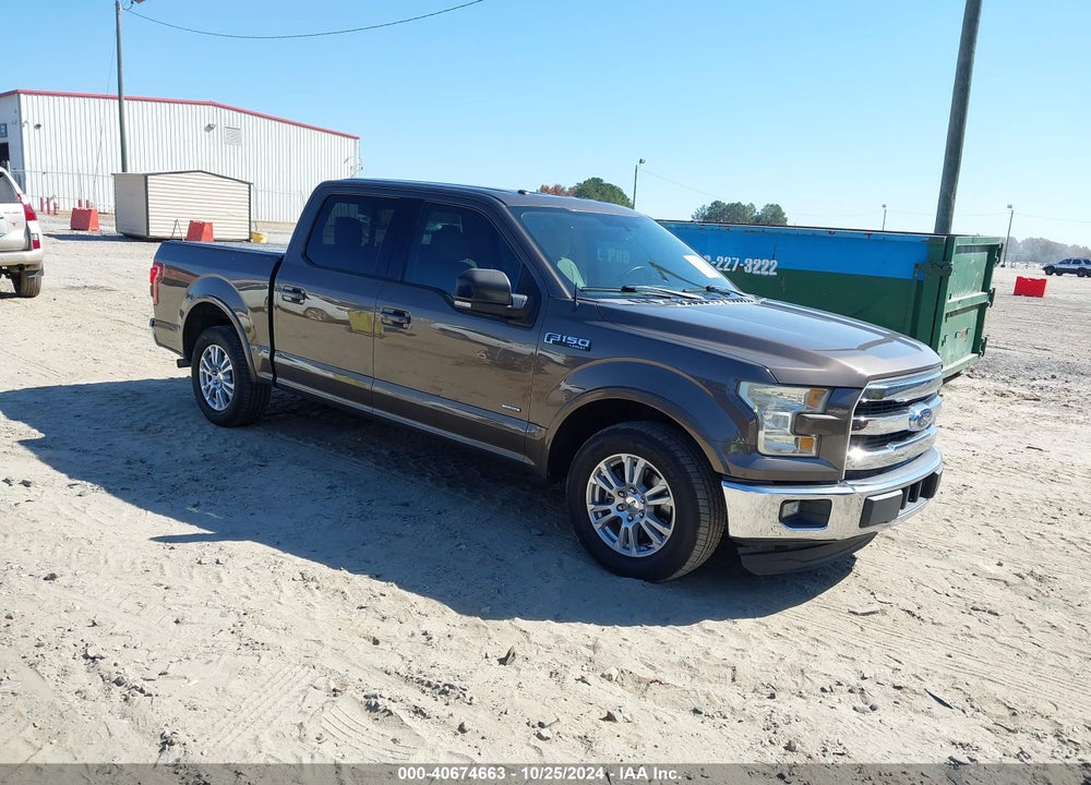 2015 FORD F-150 LARIAT VIN: 1FTEW1CP5FFD01419