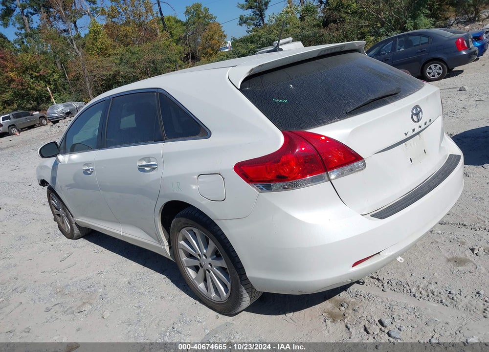 2011 TOYOTA VENZA VIN: 4T3ZA3BB4BU044876
