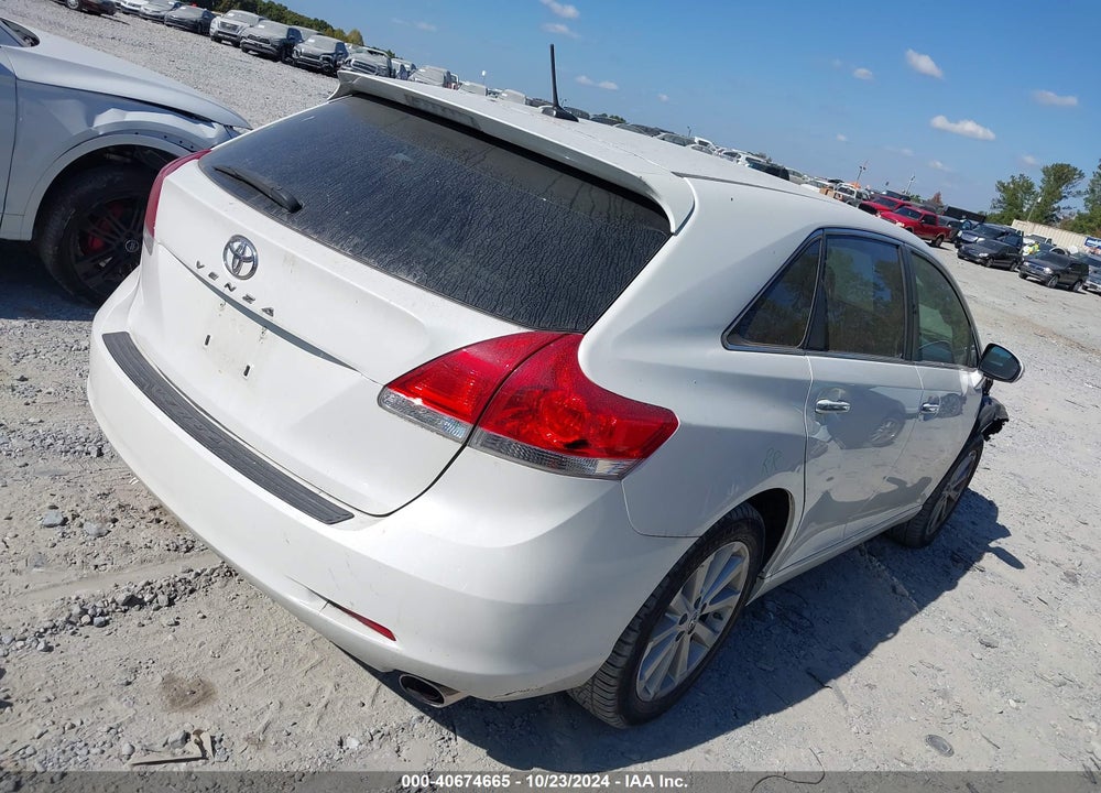 2011 TOYOTA VENZA VIN: 4T3ZA3BB4BU044876