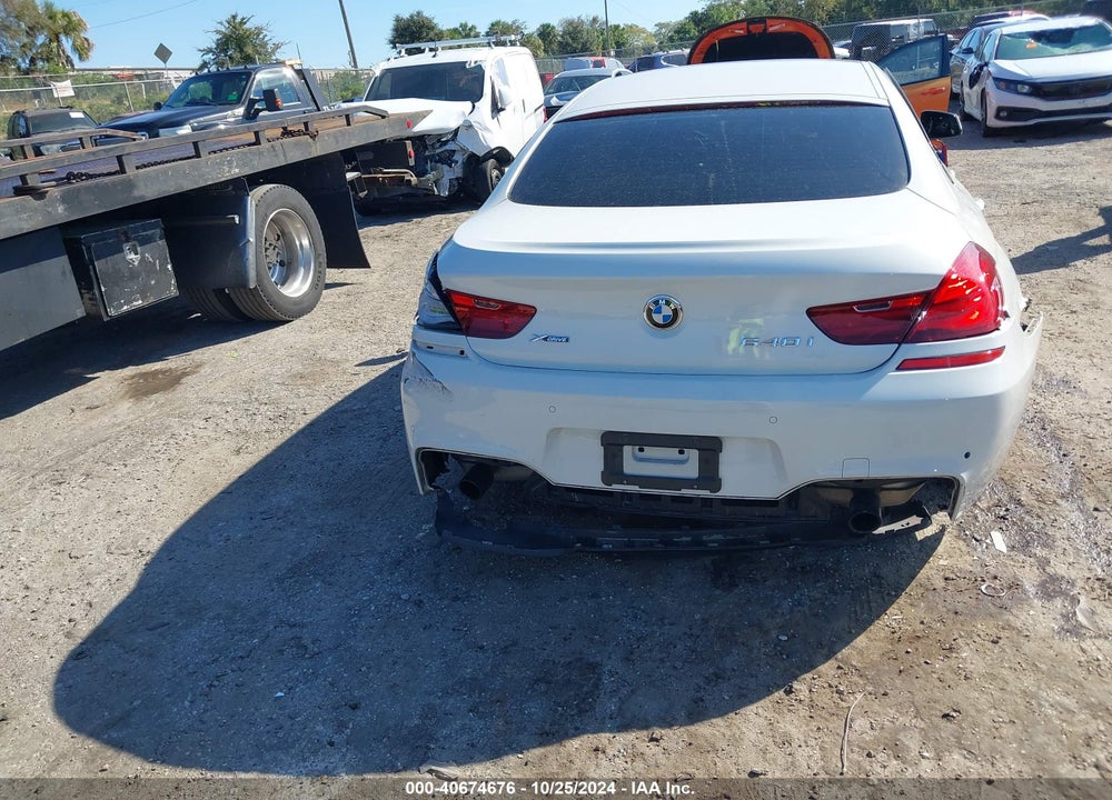 2014 BMW 640I GRAN COUPE XDRIVE VIN: WBA6B8C59ED452794