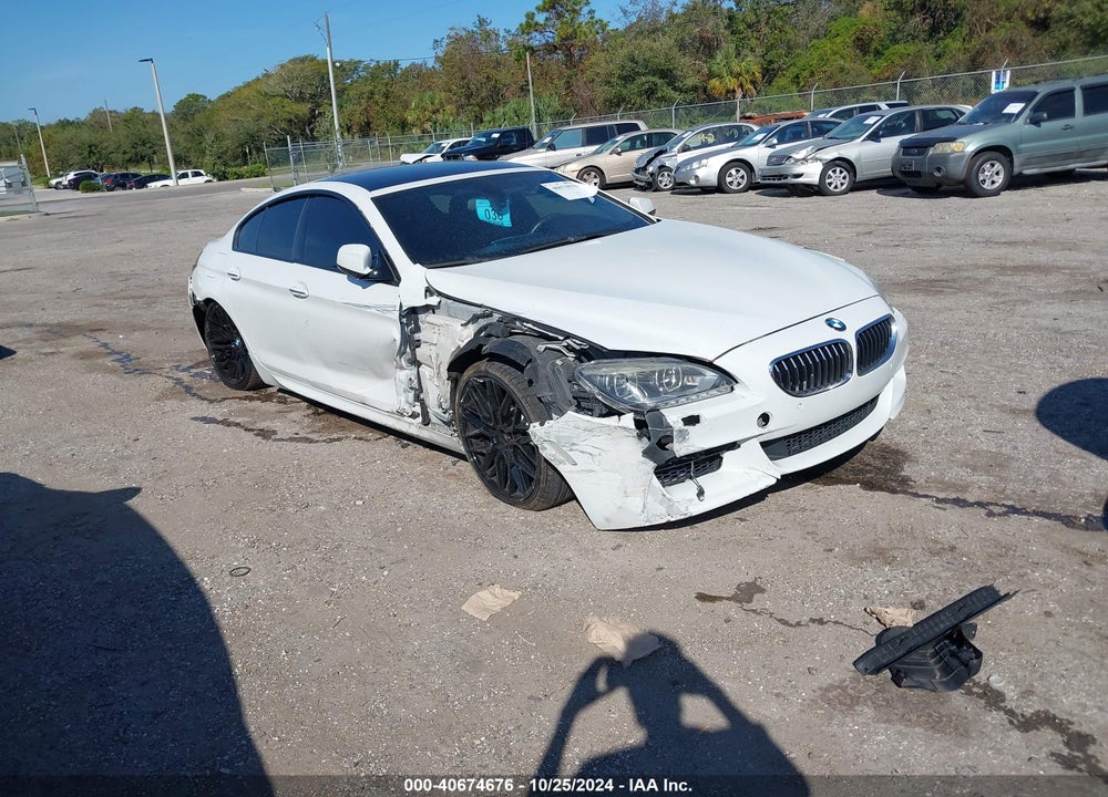 2014 BMW 640I GRAN COUPE XDRIVE VIN: WBA6B8C59ED452794