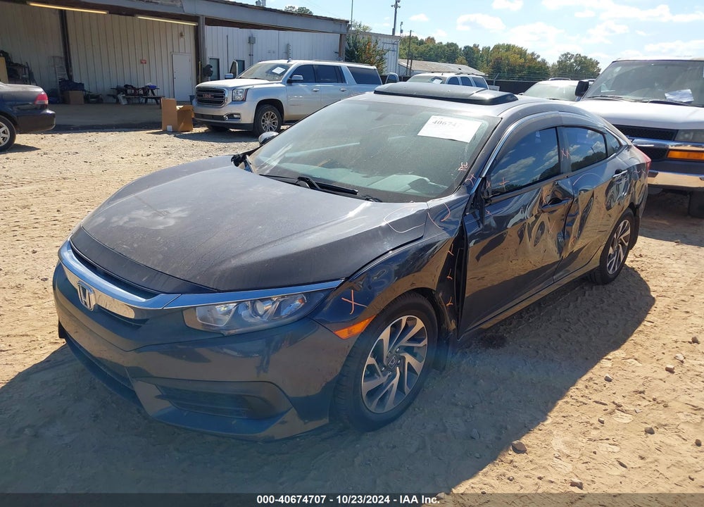 2016 HONDA CIVIC EX VIN: 19XFC2F79GE005975