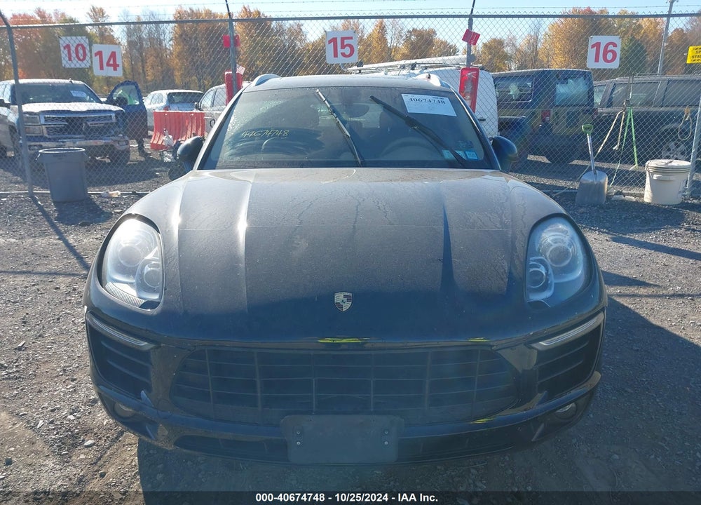 2015 PORSCHE MACAN S VIN: WP1AB2A56FLB67716