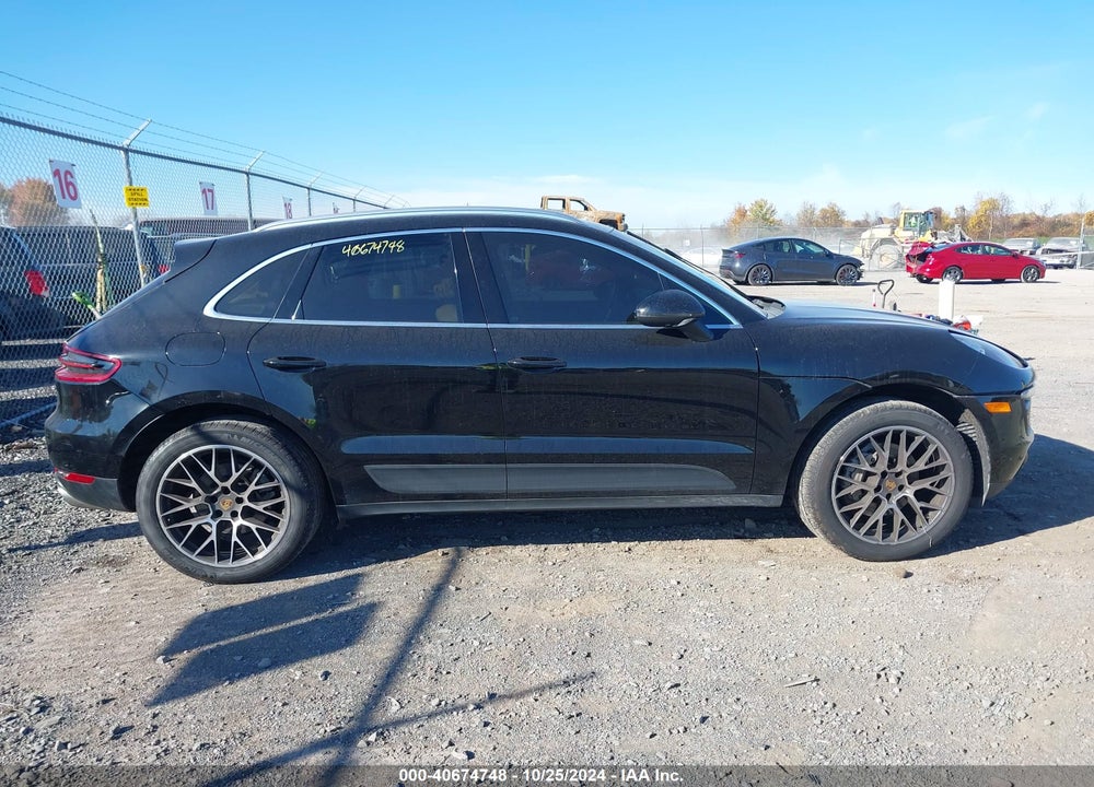 2015 PORSCHE MACAN S VIN: WP1AB2A56FLB67716