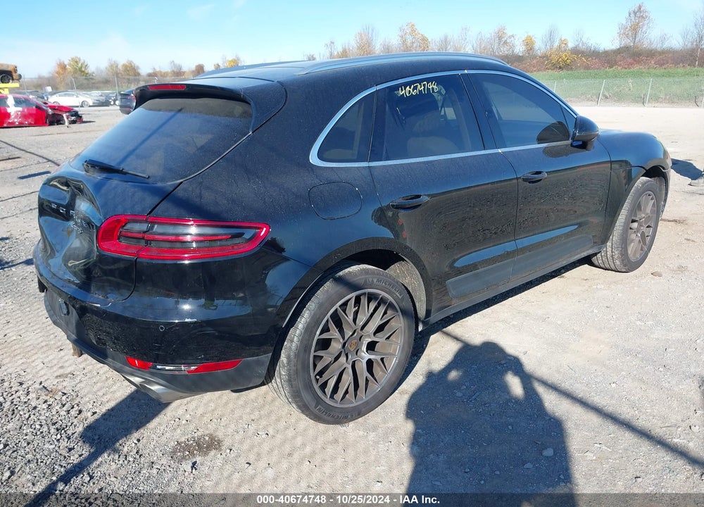 2015 PORSCHE MACAN S VIN: WP1AB2A56FLB67716