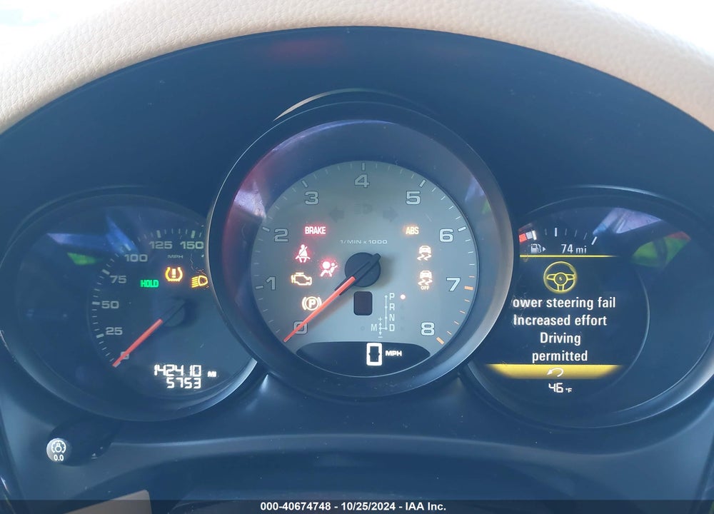 2015 PORSCHE MACAN S VIN: WP1AB2A56FLB67716