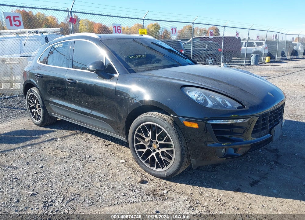 2015 PORSCHE MACAN S VIN: WP1AB2A56FLB67716