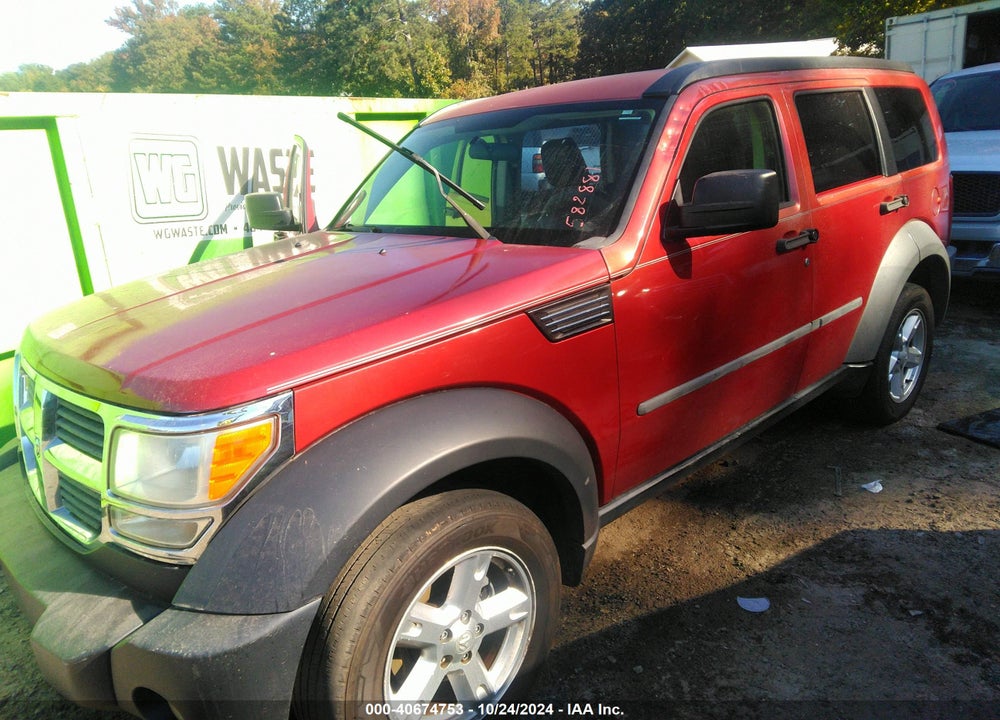 2007 DODGE NITRO SXT VIN: 1D8GT28K67W582881