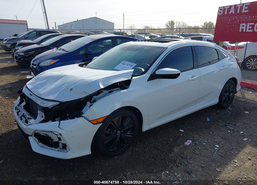 2019 HONDA CIVIC EX VIN: SHHFK7H6XKU226300