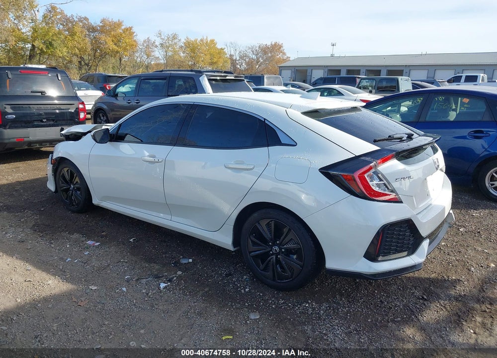 2019 HONDA CIVIC EX VIN: SHHFK7H6XKU226300