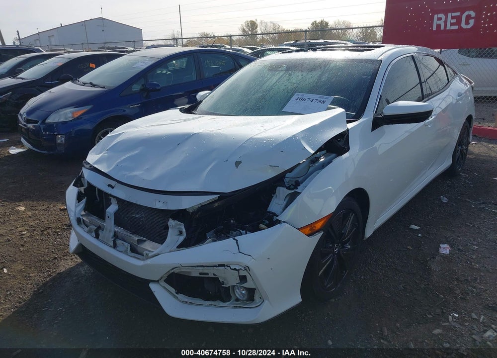 2019 HONDA CIVIC EX VIN: SHHFK7H6XKU226300
