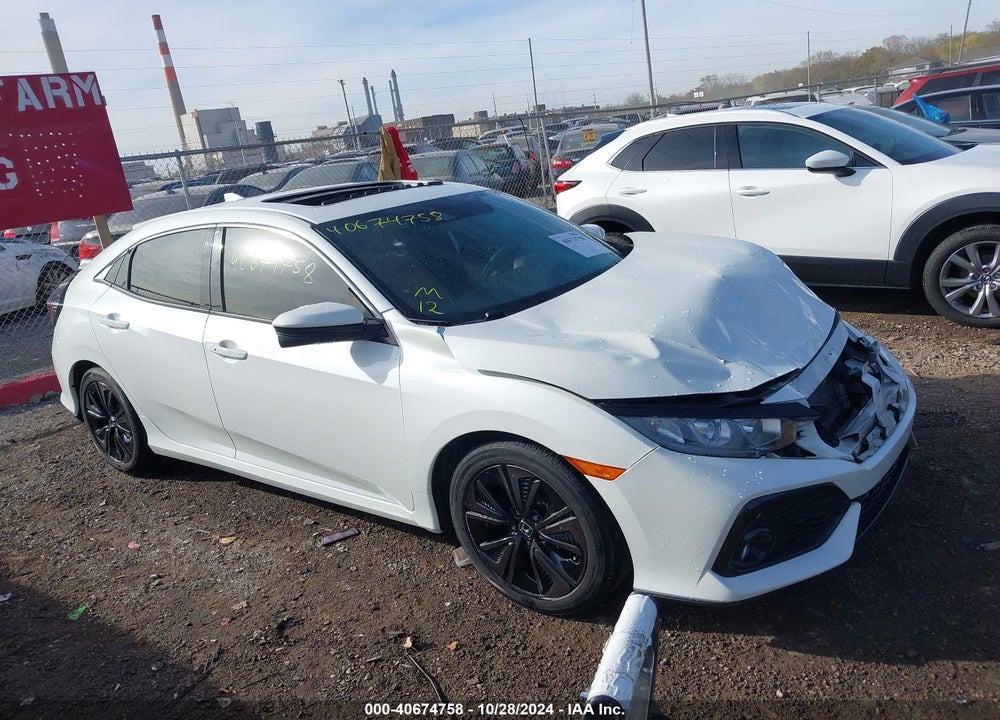 2019 HONDA CIVIC EX VIN: SHHFK7H6XKU226300