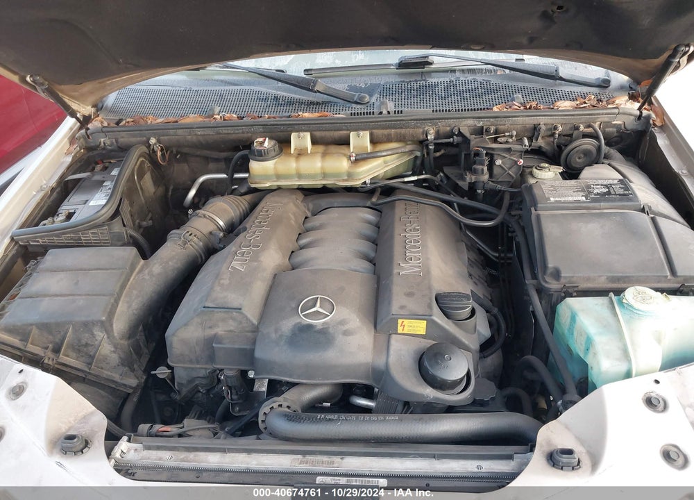 2002 MERCEDES-BENZ ML 500 VIN: 4JGAB75E02A302490