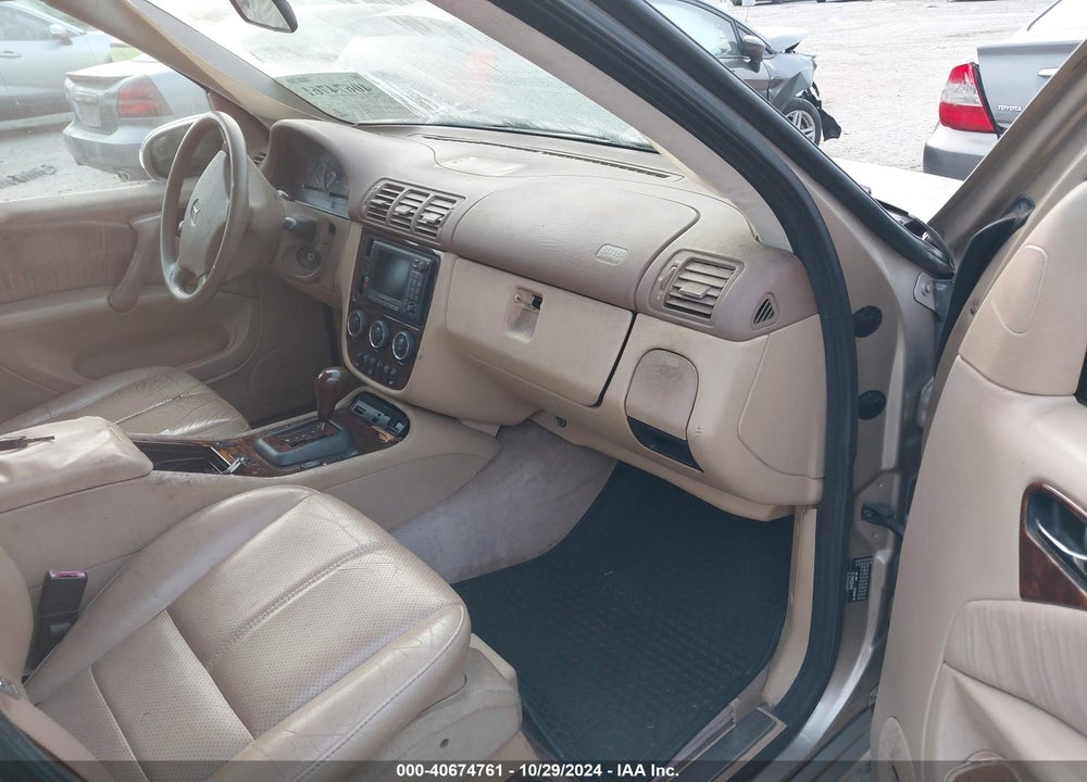 2002 MERCEDES-BENZ ML 500 VIN: 4JGAB75E02A302490