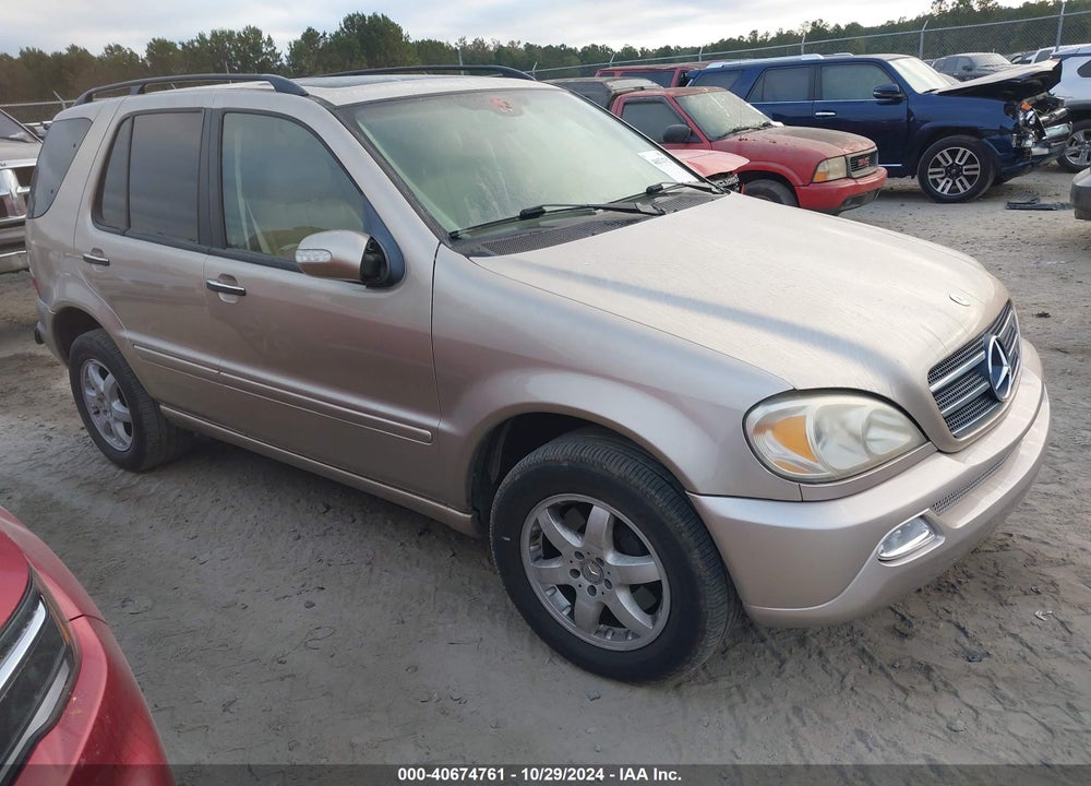 2002 MERCEDES-BENZ ML 500 VIN: 4JGAB75E02A302490