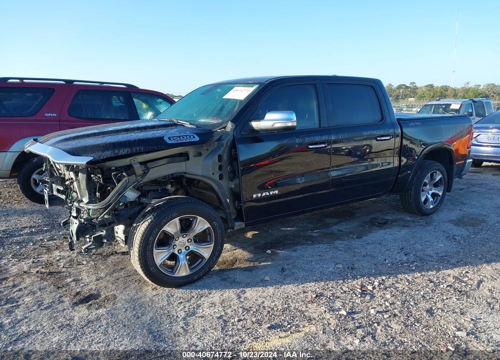 2020 RAM 1500 LAIE  4X4 5'7 BOX VIN: 1C6SRFJTXLN264738