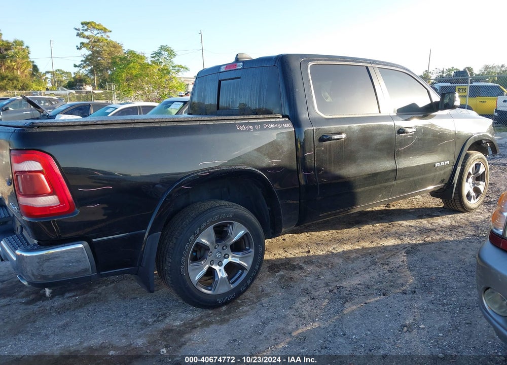 2020 RAM 1500 LAIE  4X4 5'7 BOX VIN: 1C6SRFJTXLN264738