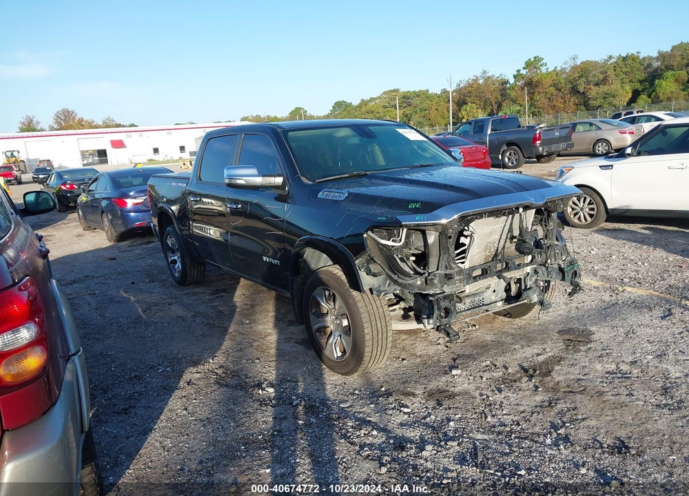 2020 RAM 1500 LAIE  4X4 5'7 BOX VIN: 1C6SRFJTXLN264738