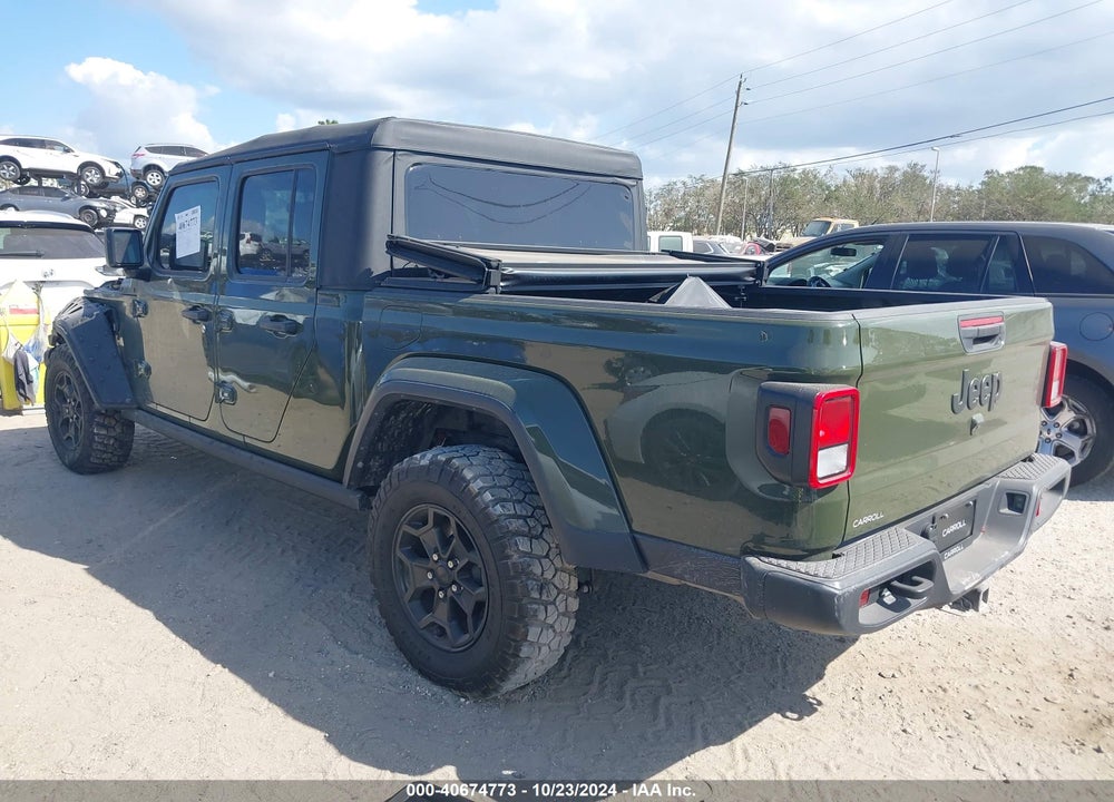2023 JEEP GLADIATOR WILLYS SPORT 4X4 VIN: 1C6HJTAG4PL508727