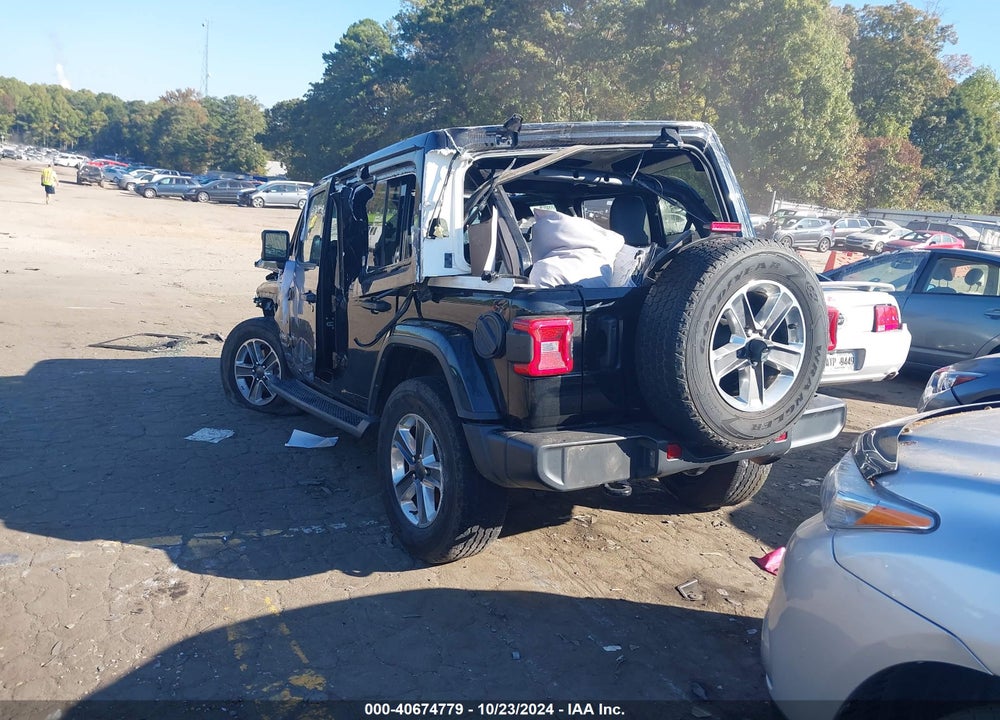 2022 JEEP WRANGLER UNLIMITED SAHARA 4X4 VIN: 1C4HJXEN4NW262475