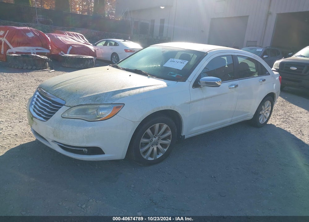 2013 CHRYSLER 200 LIMITED VIN: 1C3CCBCG3DN760820