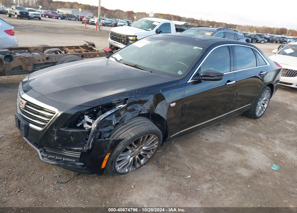 2016 CADILLAC CT6 TWIN TURBO PREMIUM LUXURY VIN: 1G6KG5R64GU149624