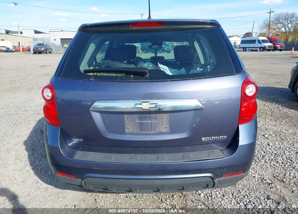 2013 CHEVROLET EQUINOX LS VIN: 2GNFLCEKXD6228590
