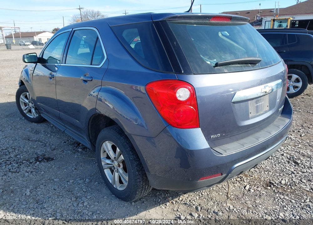 2013 CHEVROLET EQUINOX LS VIN: 2GNFLCEKXD6228590