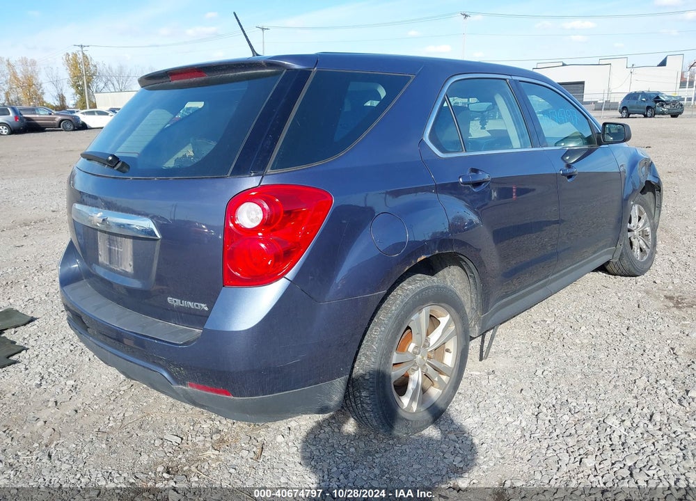 2013 CHEVROLET EQUINOX LS VIN: 2GNFLCEKXD6228590