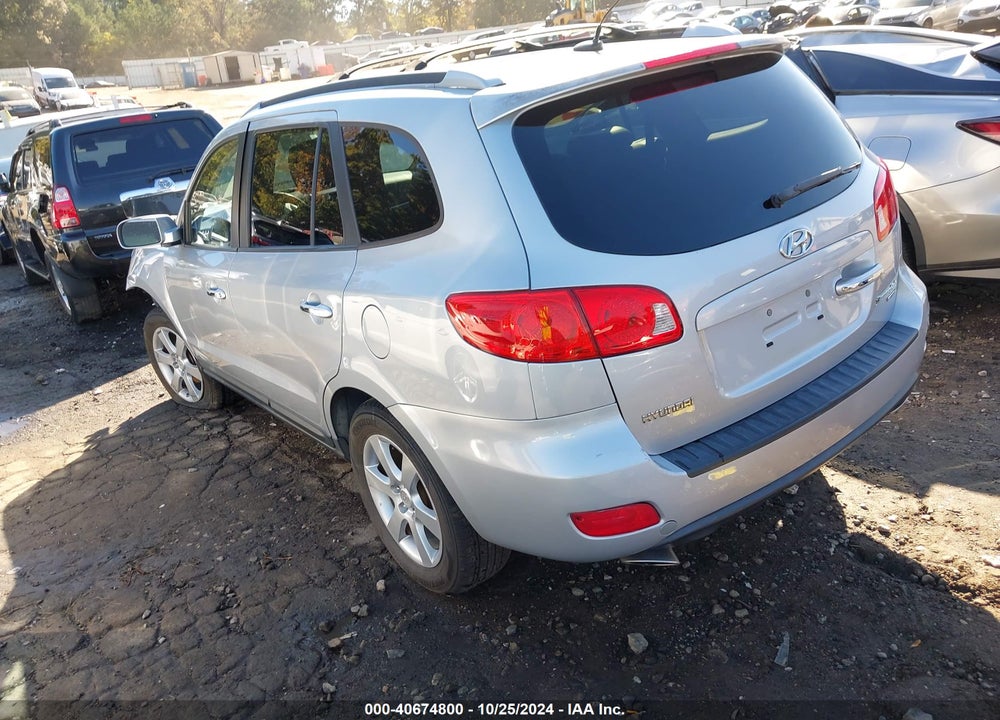 2009 HYUNDAI SANTA FE LIMITED VIN: 5NMSH13E39H301972