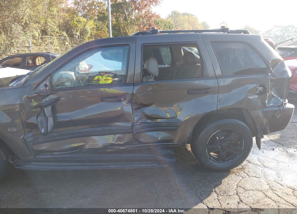 2005 JEEP GRAND CHEROKEE LAREDO VIN: 1J4GS48K25C661518