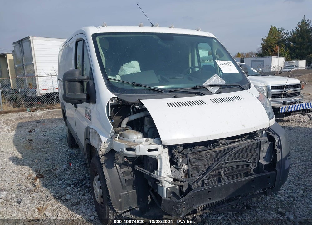 2018 RAM PROMASTER 1500 LOW ROOF 118 WB VIN: 3C6TRVNG2JE111638