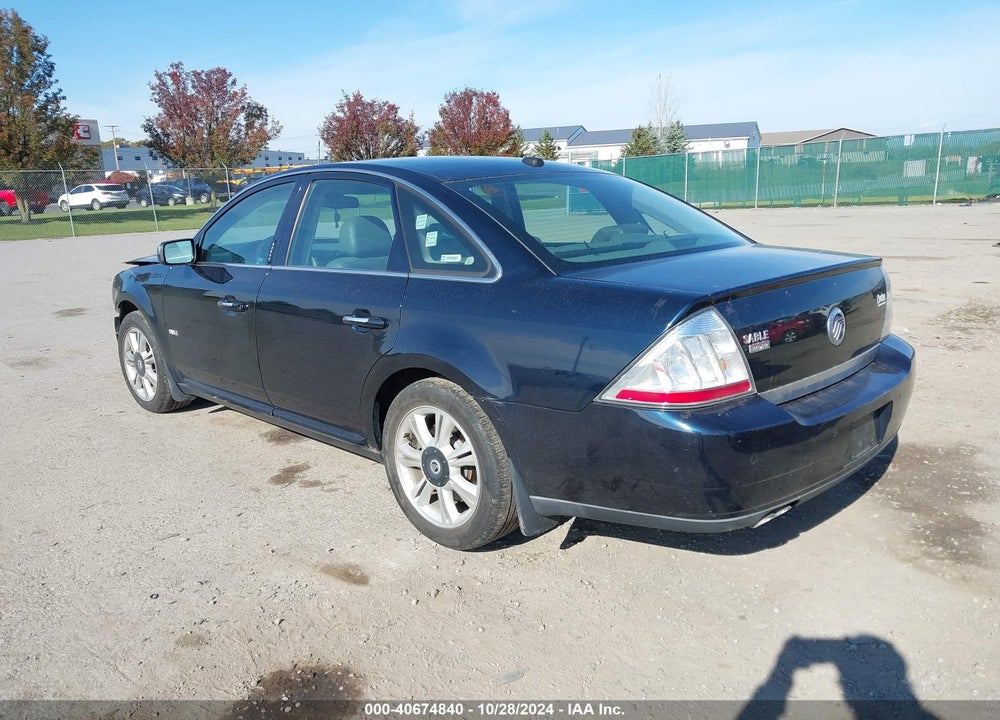 2008 MERCURY SABLE PREMIER VIN: 1MEHM42W68G627397