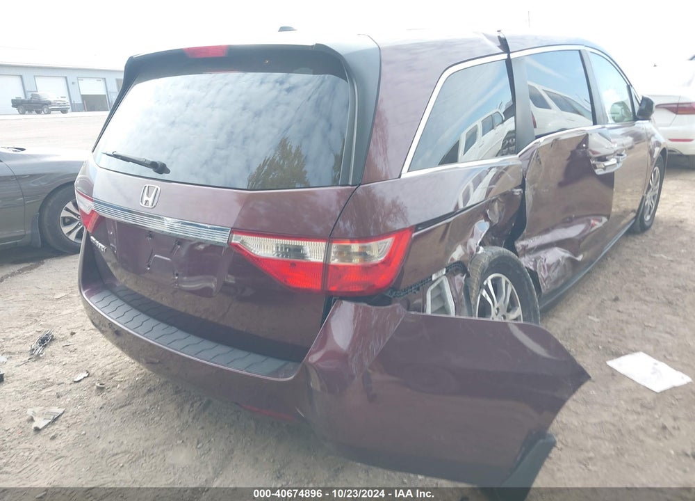 2011 HONDA ODYSSEY EX-L VIN: 5FNRL5H61BB073306