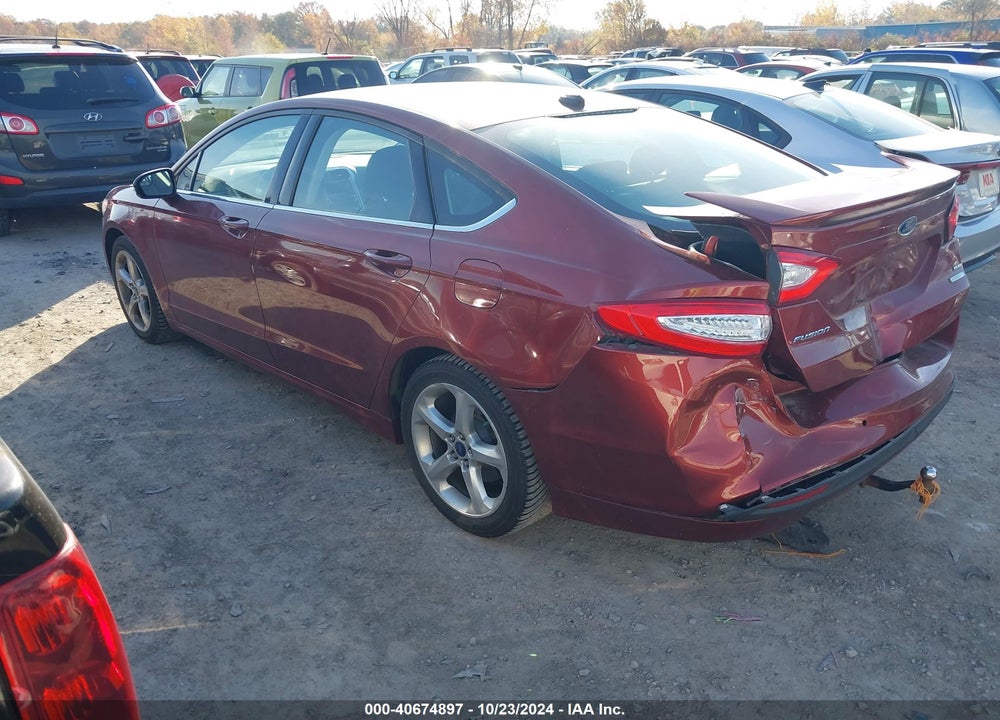 2014 FORD FUSION SE VIN: 3FA6P0HD8ER374723