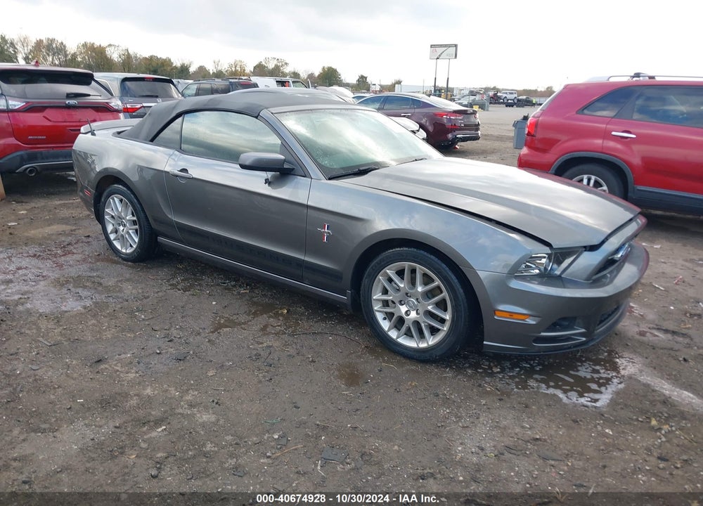2013 FORD MUSTANG V6 PREMIUM VIN: 1ZVBP8EM1D5268477