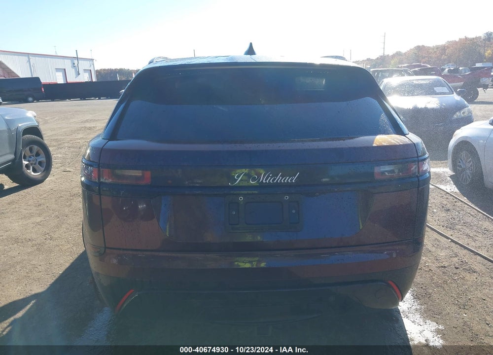 2019 LAND ROVER RANGE ROVER VELAR P250 R-DYNAMIC SE VIN: SALYL2EX0KA222975