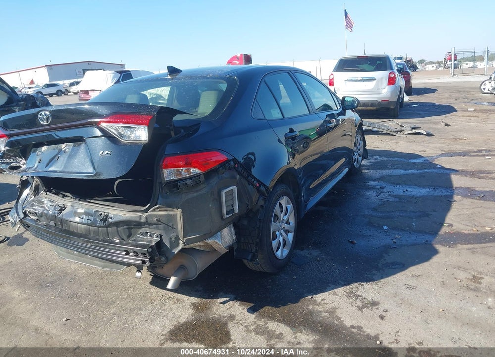 2021 TOYOTA COROLLA LE VIN: JTDEPMAE2MJ152509