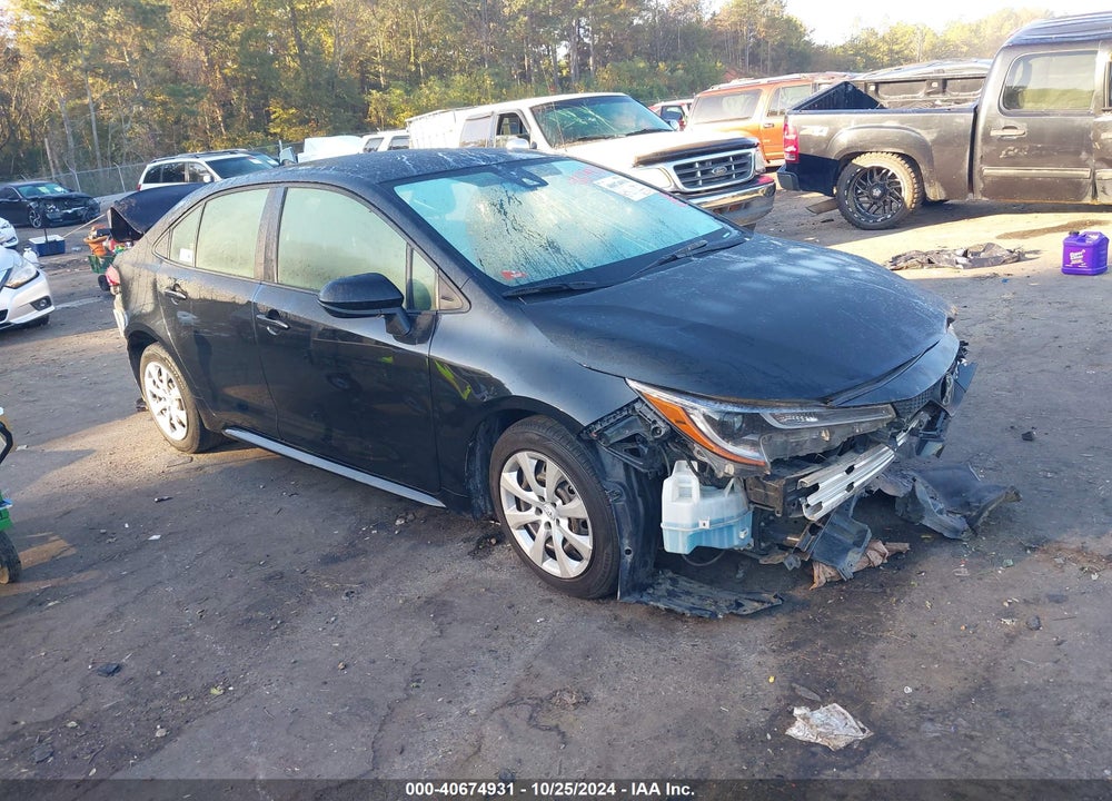2021 TOYOTA COROLLA LE VIN: JTDEPMAE2MJ152509