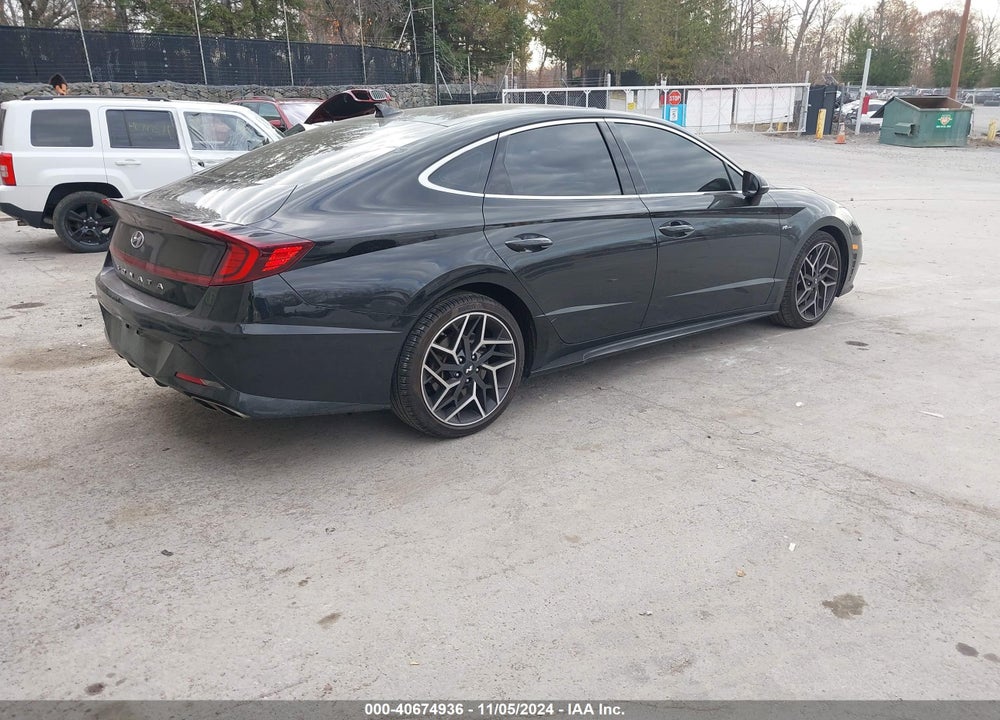 2021 HYUNDAI SONATA N LINE VIN: 5NPEK4JC2MH110363