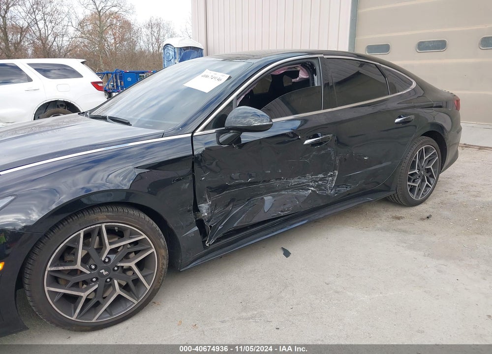 2021 HYUNDAI SONATA N LINE VIN: 5NPEK4JC2MH110363